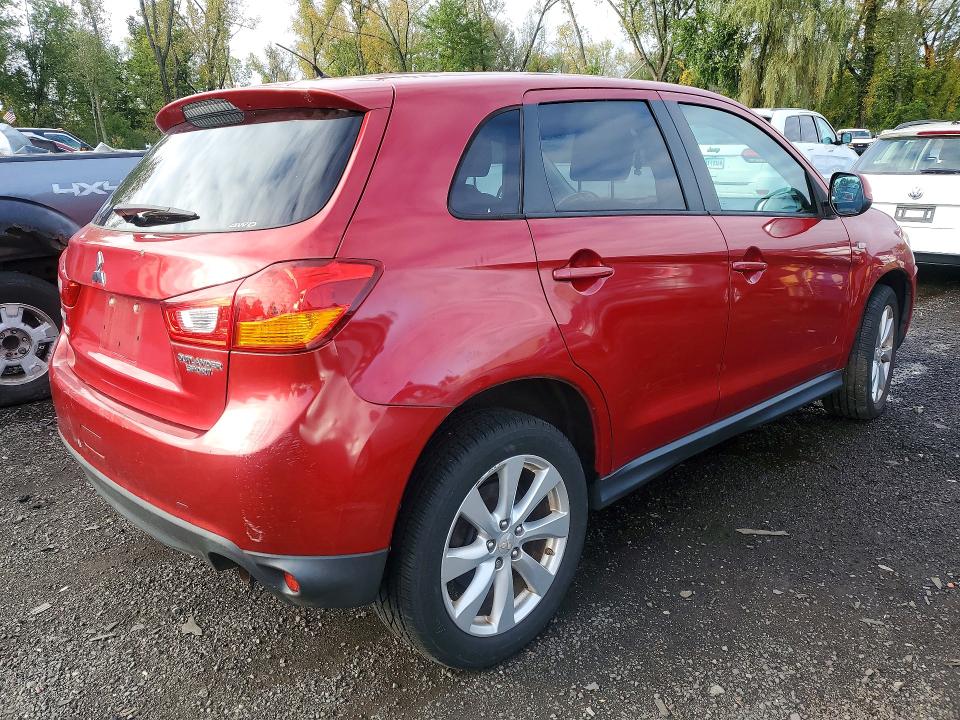 2015 Mitsubishi Outlander Sport მანქანა იყიდება აუქციონზე, vin: 4A4AR3AU7FE022823, აუქციონის ნომერი: 69579686