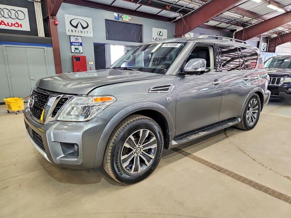 2018 Nissan Armada მანქანა იყიდება აუქციონზე, vin: JN8AY2NCXJ9554112, აუქციონის ნომერი: 70415586
