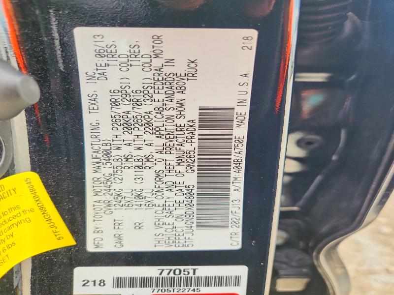 Aukcja sprzedaży 2013 Toyota Tacoma, vin: 5TFJU4GN9DX048045, numer aukcji: 67977686