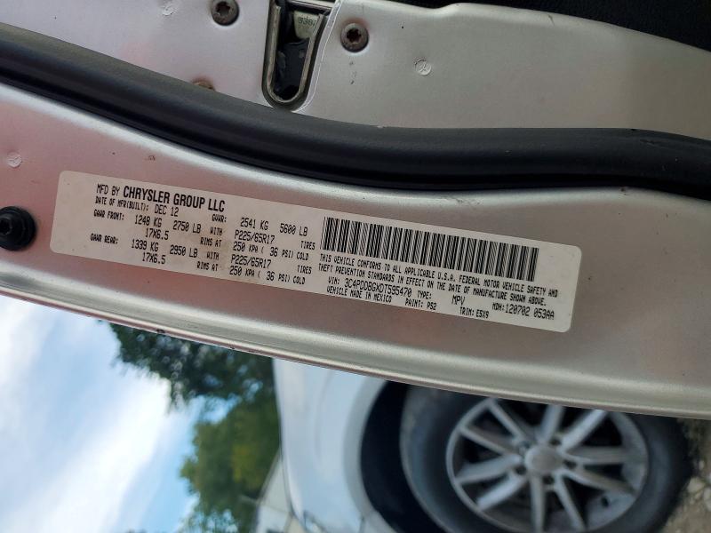 69496556 :رقم المزاد ، 3C4PDDBGXDT595470 vin ، 2013 Dodge Journey مزاد بيع