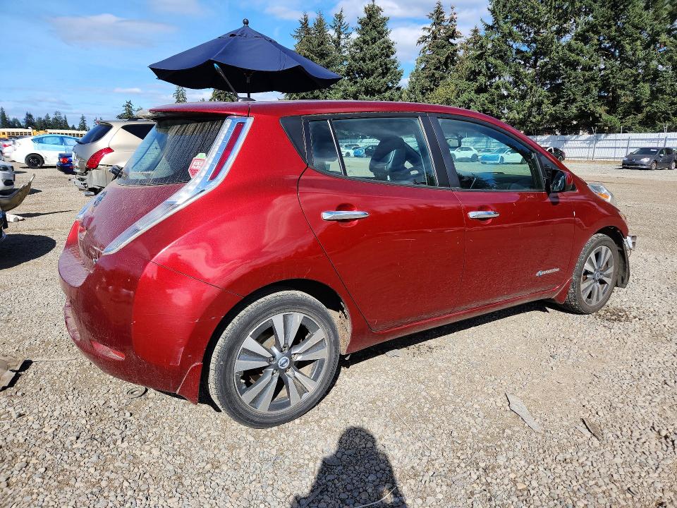 70025706 :رقم المزاد ، 1N4AZ0CP6DC410332 vin ، 2013 Nissan Leaf مزاد بيع