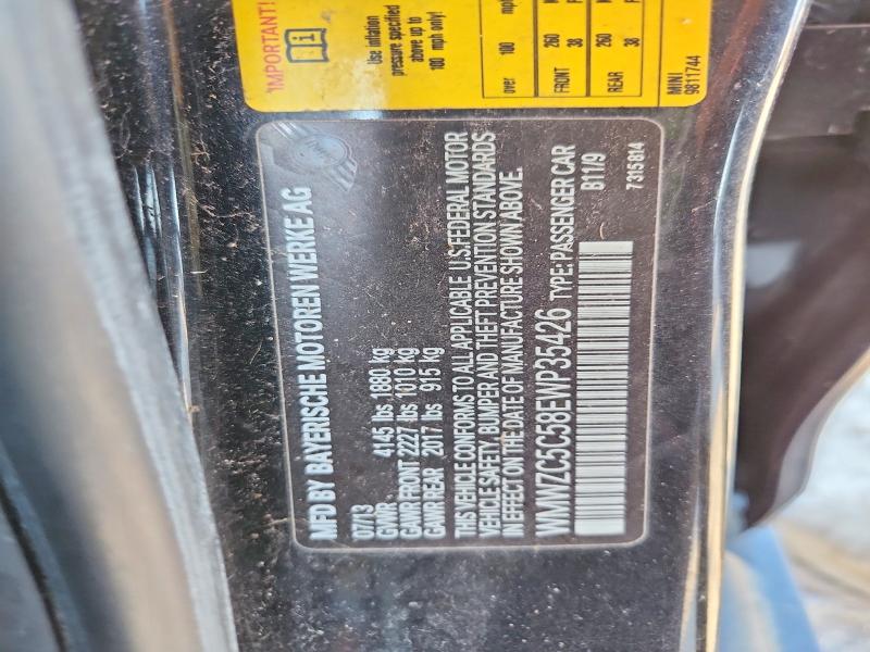 Продаж на аукціоні авто 2014 Mini Cooper, vin: WMWZC5C58EWP35426, номер лоту: 70921526