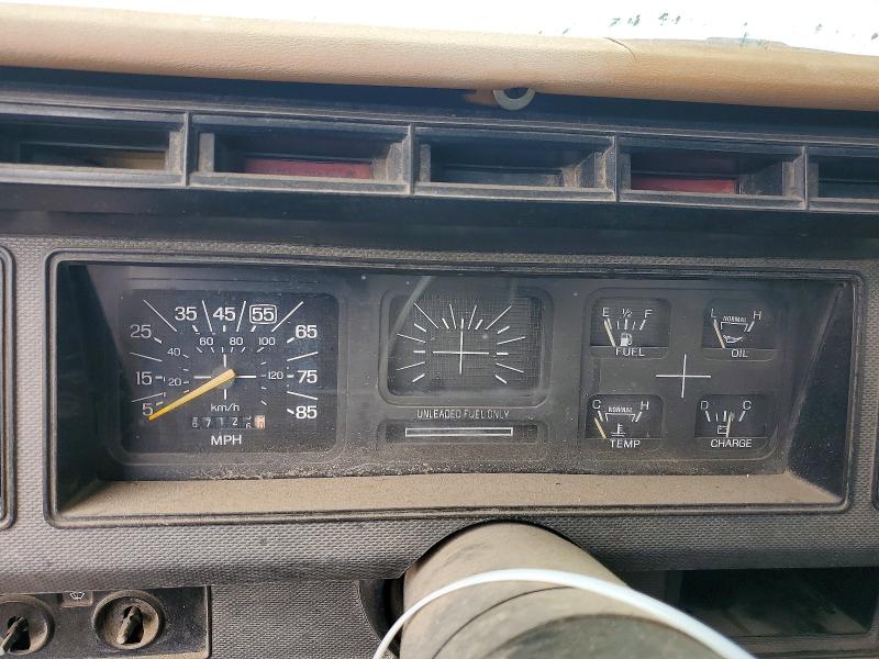 71070996 :رقم المزاد ، 1FMDU15N7FLA91240 vin ، 1985 Ford Bronco مزاد بيع