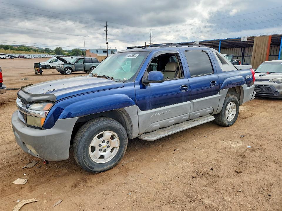 Aukcja sprzedaży 2002 Chevrolet Avalanche, vin: 3GNEK13T62G346149, numer aukcji: 70482566