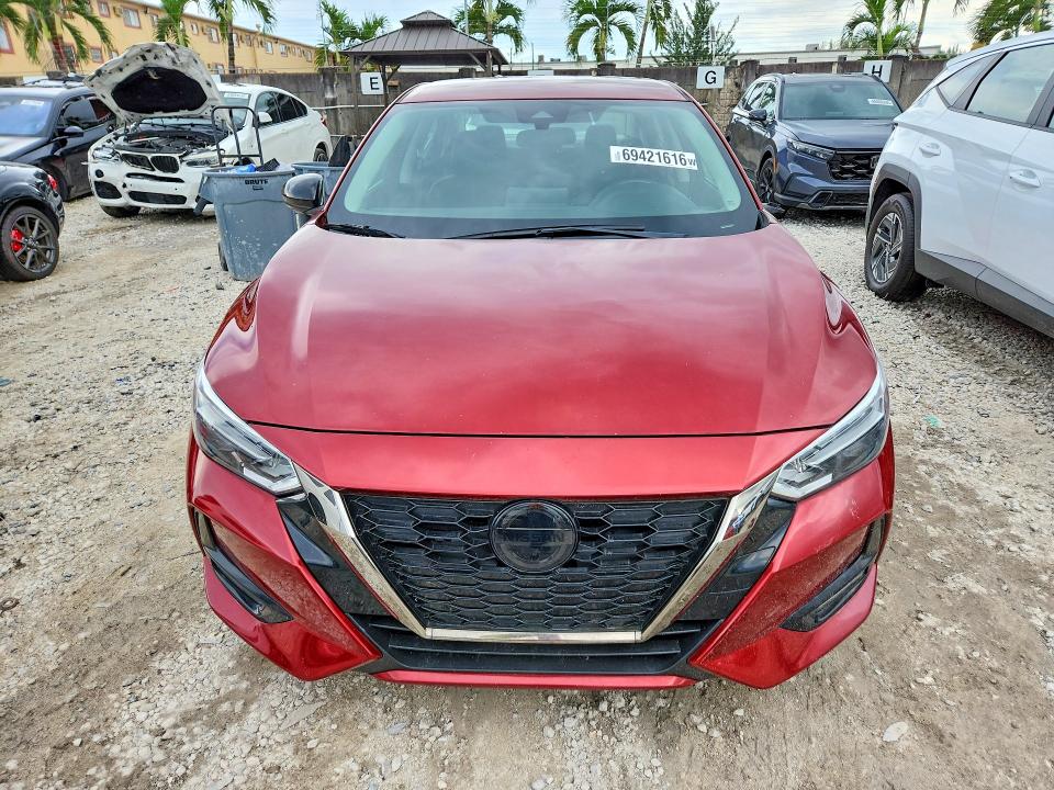 2022 Nissan Sentra მანქანა იყიდება აუქციონზე, vin: 3N1AB8DV7NY203860, აუქციონის ნომერი: 69421616