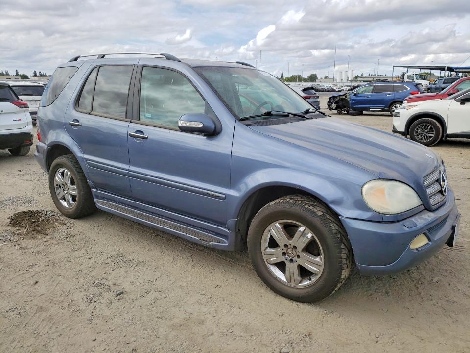 2005 Mercedes-benz Ml მანქანა იყიდება აუქციონზე, vin: 4JGAB57E85A547530, აუქციონის ნომერი: 67562546