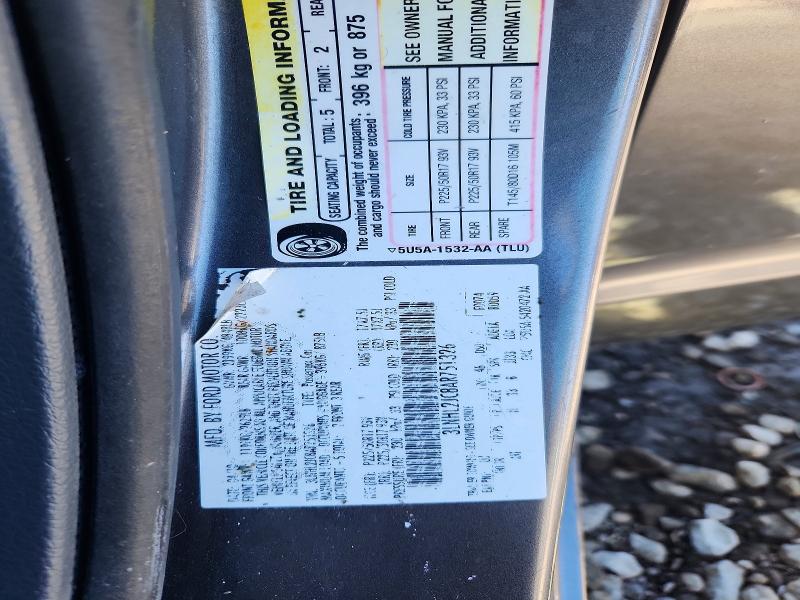 Продажа на аукционе авто 2010 Lincoln Mkz, vin: 3LNHL2JC8AR751326, номер лота: 70246616