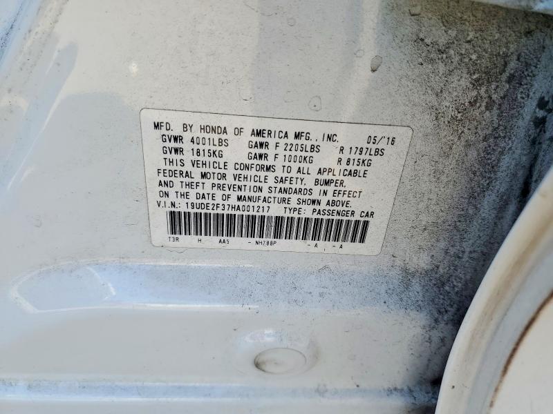 Aukcja sprzedaży 2017 Acura Ilx, vin: 19UDE2F37HA001217, numer aukcji: 69025506
