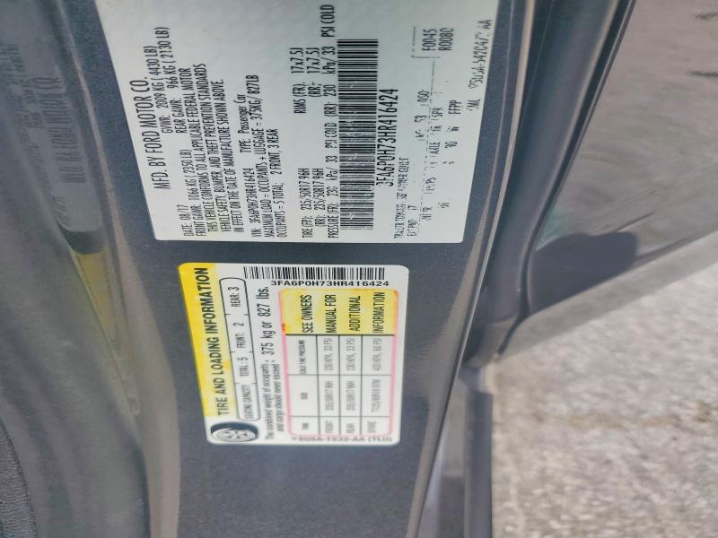 2017 Ford Fusion მანქანა იყიდება აუქციონზე, vin: 3FA6P0H73HR416424, აუქციონის ნომერი: 69694766