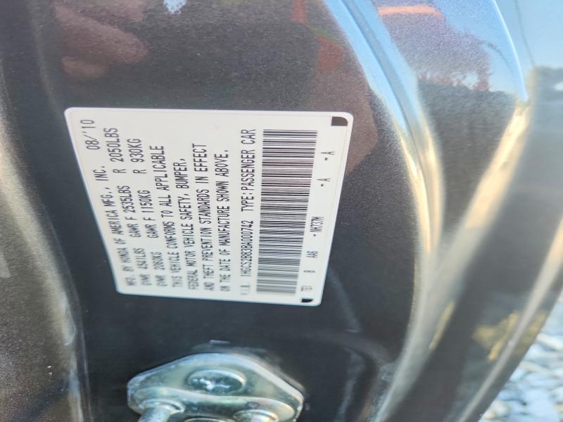 Aukcja sprzedaży 2011 Honda Accord, vin: 1HGCS2B83BA000742, numer aukcji: 68733746