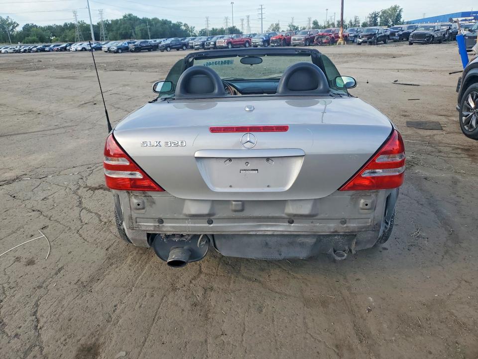 2003 Mercedes-benz Slk მანქანა იყიდება აუქციონზე, vin: WDBKK65F63F286651        , აუქციონის ნომერი: 68413146