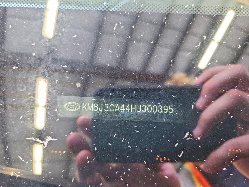 70155776 :رقم المزاد ، KM8J3CA44HU300395 vin ، 2017 Hyundai Tucson مزاد بيع