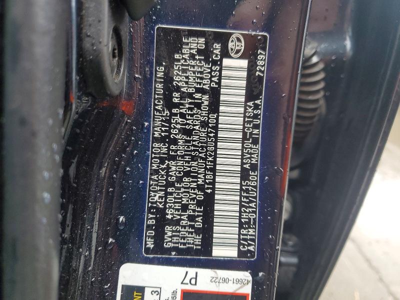 Продаж на аукціоні авто 2016 Toyota Camry, vin: 4T1BF1FK2GU547100, номер лоту: 69533856