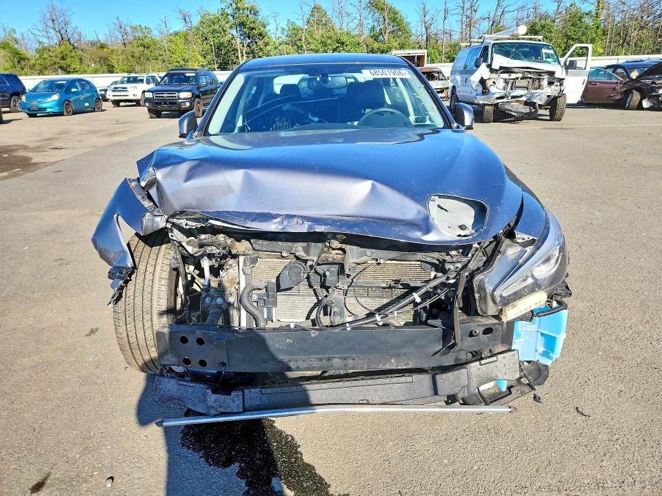 2018 Infiniti Q50 მანქანა იყიდება აუქციონზე, vin: JN1EV7AR0JM436986, აუქციონის ნომერი: 68501906