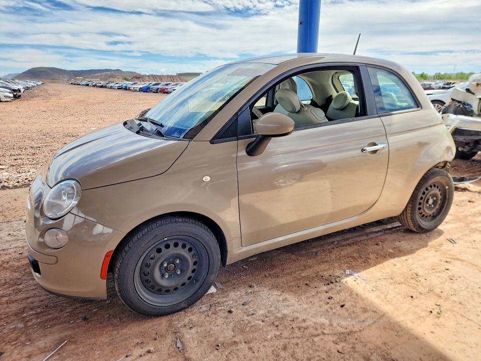 2012 Fiat 500 მანქანა იყიდება აუქციონზე, vin: 3C3CFFAR4CT384744, აუქციონის ნომერი: 69111266