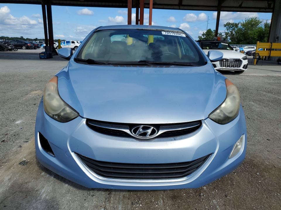 2012 Hyundai Elantra მანქანა იყიდება აუქციონზე, vin: KMHDH4AE5CU433348, აუქციონის ნომერი: 70519396
