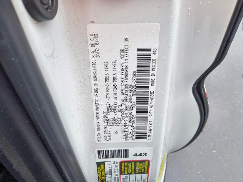 Продажа на аукционе авто 2023 Toyota Tacoma, vin: 3TYRX5GN6PT084726, номер лота: 69385216