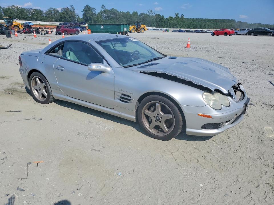 2004 Mercedes-benz Sl მანქანა იყიდება აუქციონზე, vin: WDBSK74F34F080499, აუქციონის ნომერი: 66838036
