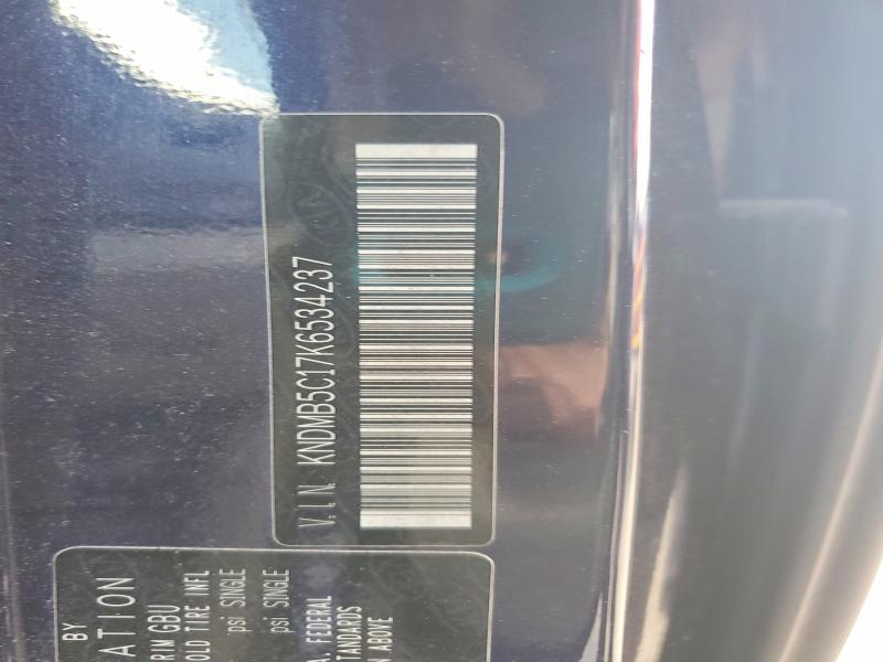 Aukcja sprzedaży 2019 Kia Sedona, vin: KNDMB5C17K6534237, numer aukcji: 67916416