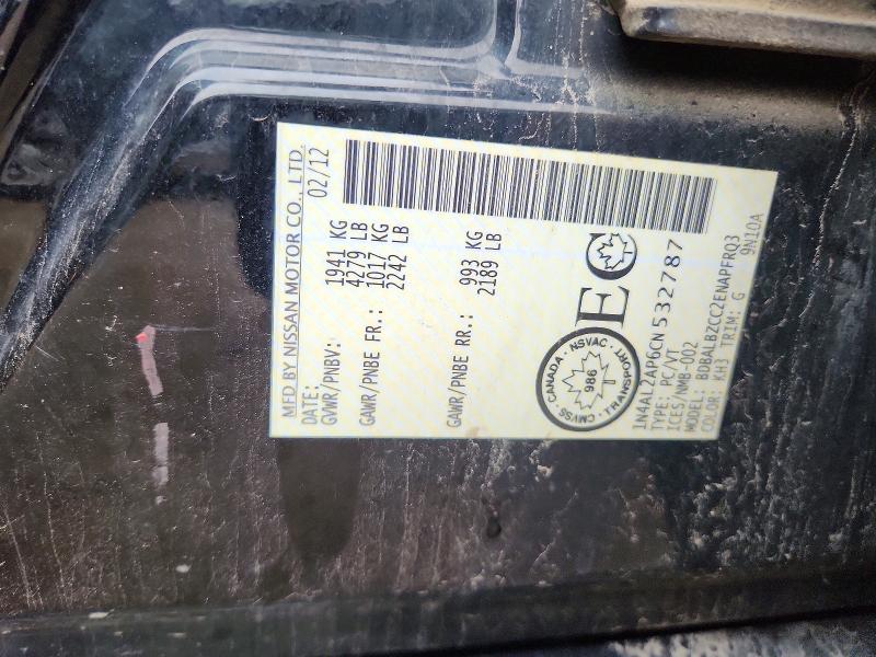 Aukcja sprzedaży 2012 Nissan Altima, vin: 1N4AL2AP6CN532787, numer aukcji: 67097736
