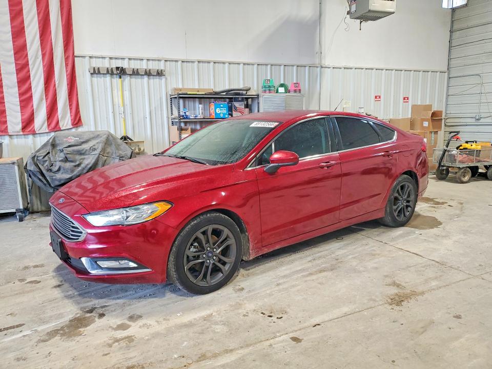 Auction sale of the 2018 Ford Fusion, vin: 3FA6P0HDXJR196047, lot number: 69132566