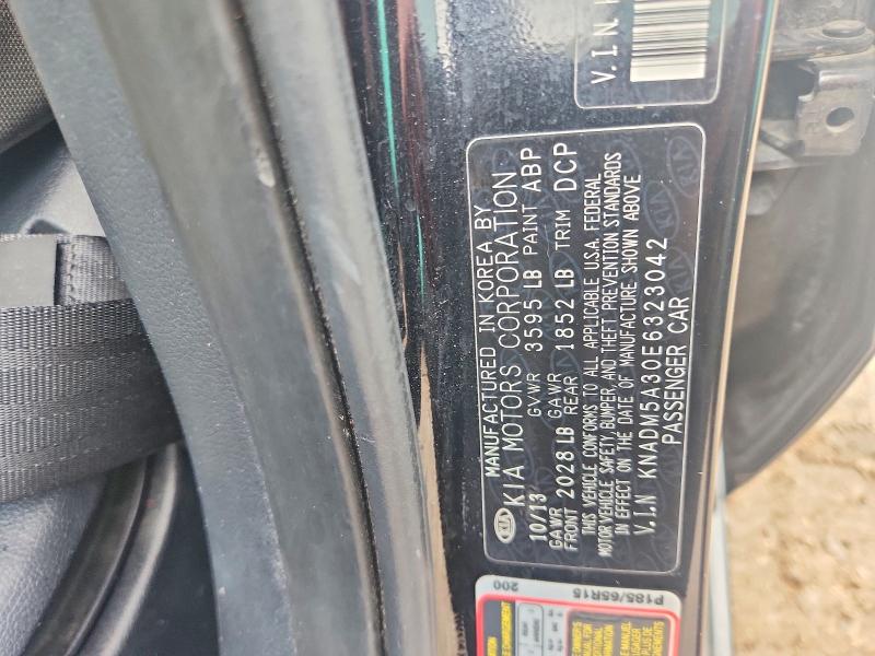 Auction sale of the 2014 Kia Rio, vin: KNADM5A30E6323042, lot number: 69338186
