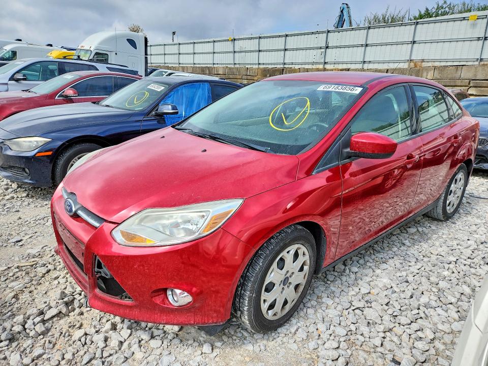 Продаж на аукціоні авто 2012 Ford Focus, vin: 1FAHP3F26CL417527, номер лоту: 69183856