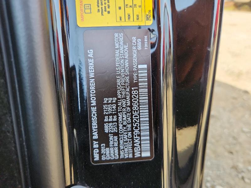 Aukcja sprzedaży 2013 Bmw 335, vin: WBAKF9C52DE860281, numer aukcji: 67837046