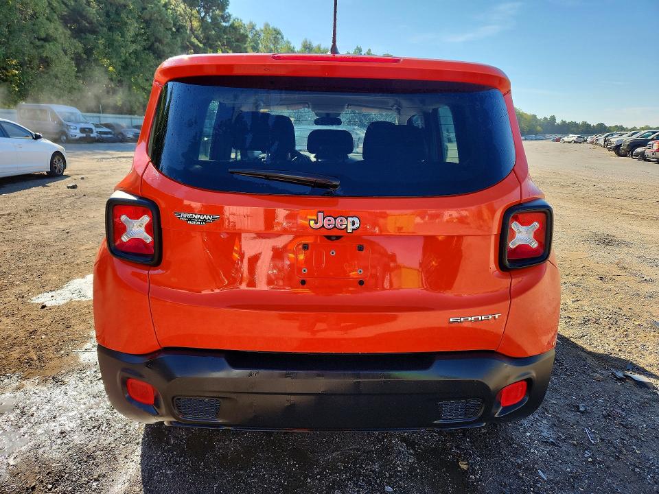 2017 Jeep Renegade მანქანა იყიდება აუქციონზე, vin: ZACCJAAB7HPF98187, აუქციონის ნომერი: 70418486