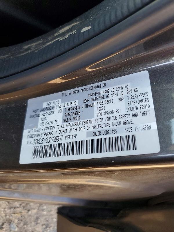 Aukcja sprzedaży 2016 Mazda Cx-5, vin: JM3KE2DY6G0738957, numer aukcji: 70498136