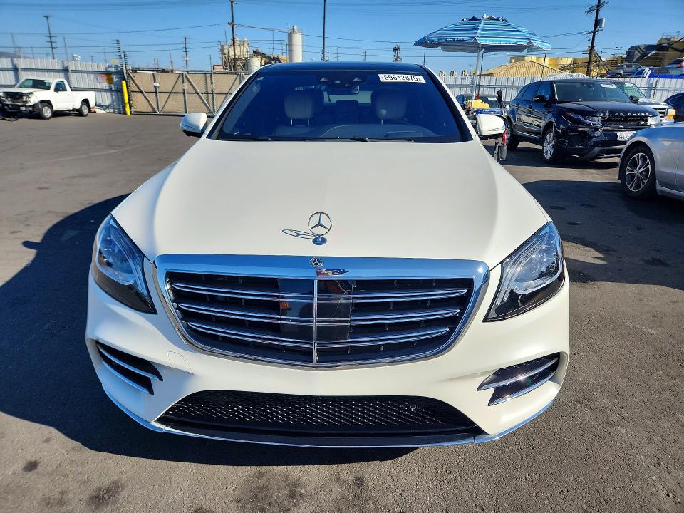 69612876 :رقم المزاد ، WDDUG6GBXKA491154 vin ، 2019 Mercedes-benz S مزاد بيع