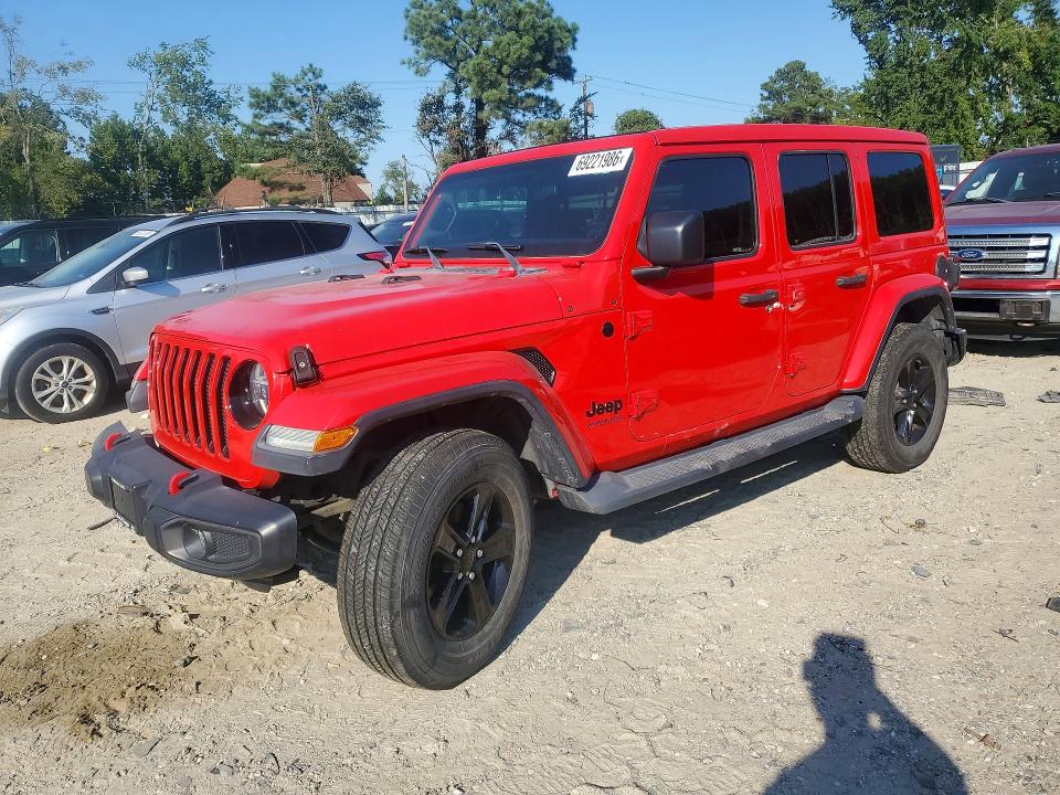 Продаж на аукціоні авто 2020 Jeep Wrangler Unlimited, vin: 1C4HJXEG9LW261160, номер лоту: 69221986