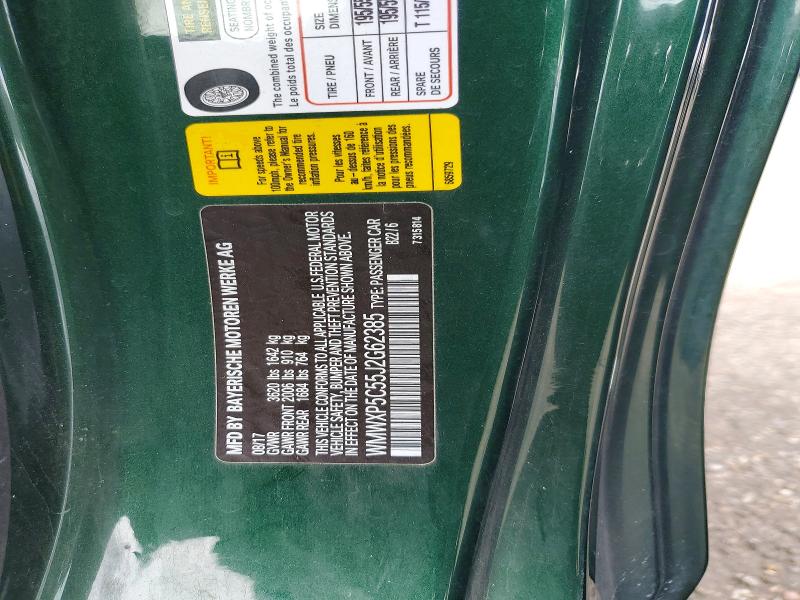 2018 Mini Cooper მანქანა იყიდება აუქციონზე, vin: WMWXP5C55J2G62385, აუქციონის ნომერი: 69447606
