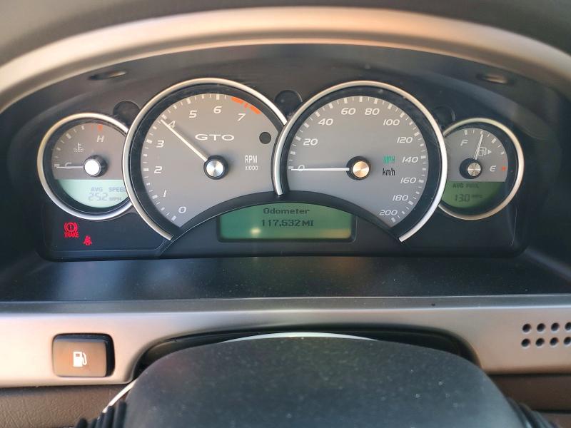 67447846 :رقم المزاد ، 6G2VX12U16L818620 vin ، 2006 Pontiac Gto مزاد بيع
