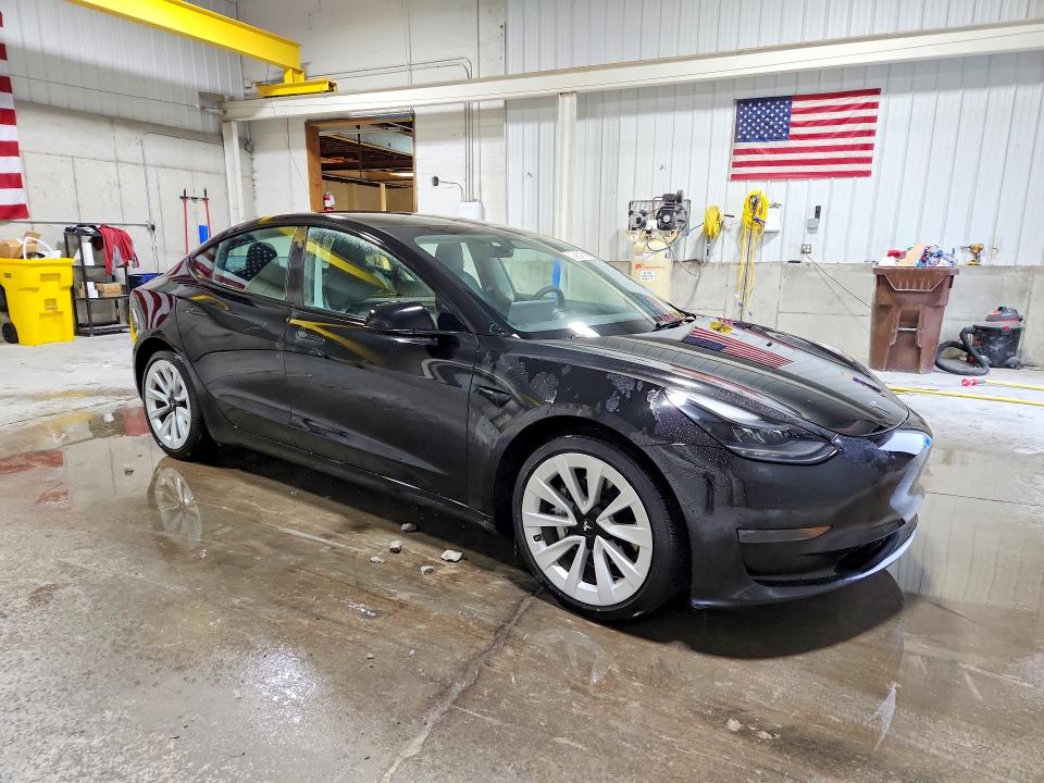 Продажа на аукционе авто 2022 Tesla Model 3, vin: 5YJ3E1EA0NF371206, номер лота: 69934596