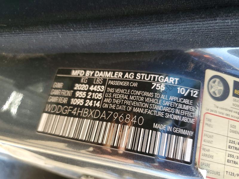 Aukcja sprzedaży 2013 Mercedes-benz C, vin: WDDGF4HBXDA796840, numer aukcji: 69404526