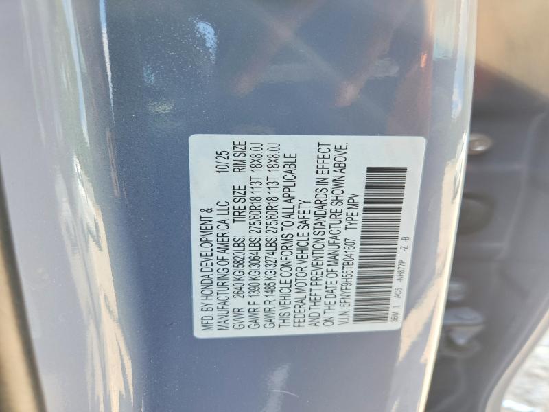Auction sale of the 2026 Honda Passport, vin: 5FNYF9H55TB041607, lot number: 67023186