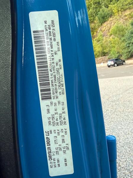 Auction sale of the 2012 Jeep Wrangler Unlimited, vin: 1C4BJWDG5CL122453        , lot number: 69127946