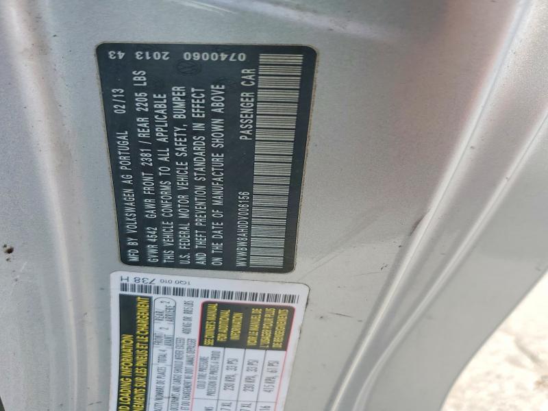 Aukcja sprzedaży 2013 Volkswagen Eos, vin: WVWBW8AH0DV006156, numer aukcji: 68170956