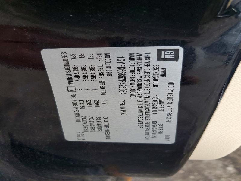 Auction sale of the 2007 Cadillac Escalade, vin: 1GYFK66867R425064, lot number: 67683616