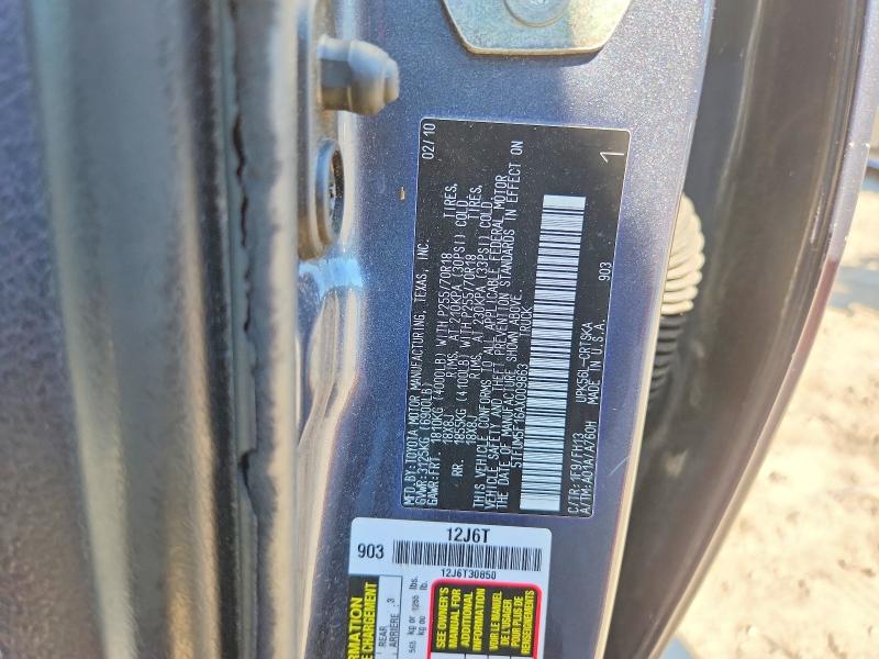 Продажа на аукционе авто 2010 Toyota Tundra, vin: 5TFUM5F16AX009863, номер лота: 68044206