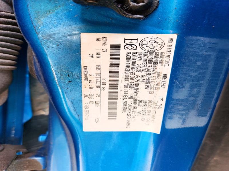 Aukcja sprzedaży 2013 Ford Focus, vin: 1FADP3K29DL256662, numer aukcji: 67436176