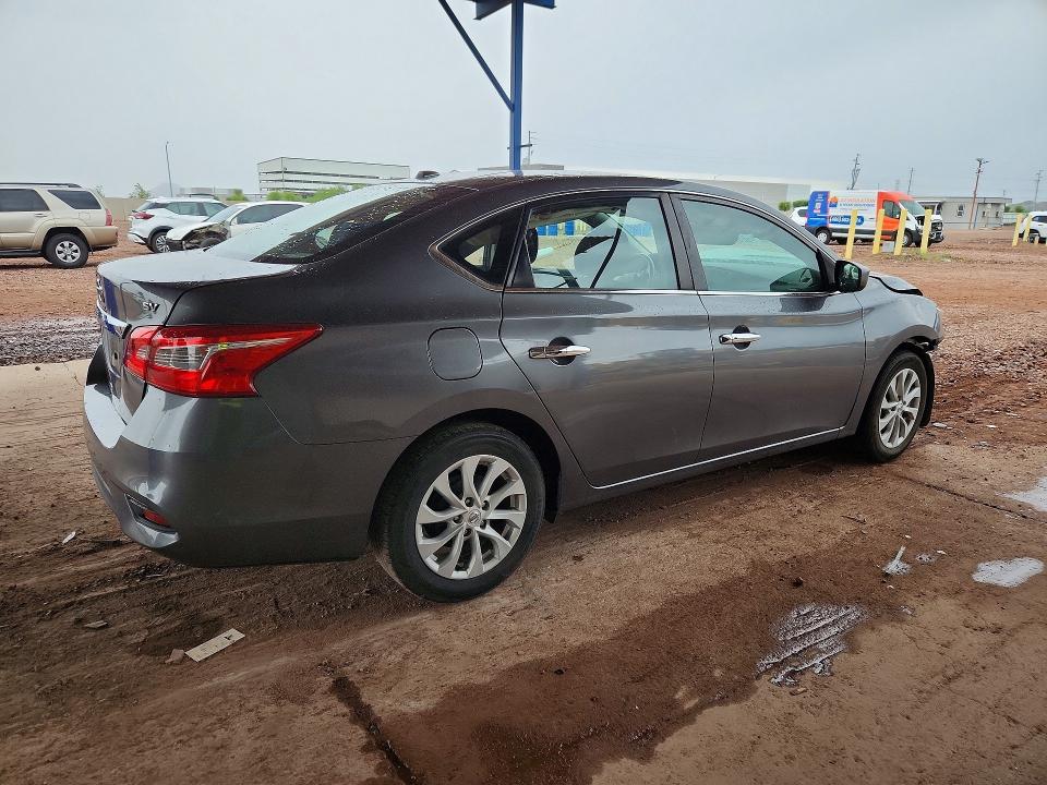 70883776 :رقم المزاد ، 3N1AB7AP0KY361629 vin ، 2019 Nissan Sentra مزاد بيع
