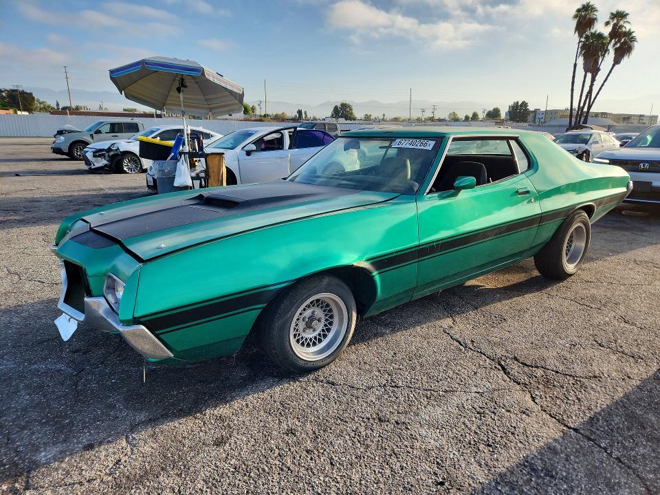 67740266 :رقم المزاد ، 2A30H107488 vin ، 1972 Ford Gran Torin مزاد بيع