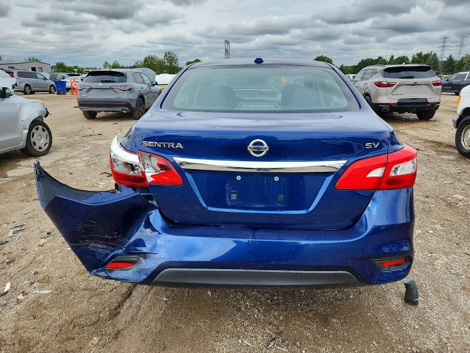 2018 Nissan Sentra მანქანა იყიდება აუქციონზე, vin: 3N1AB7AP4JY220853, აუქციონის ნომერი: 69388876