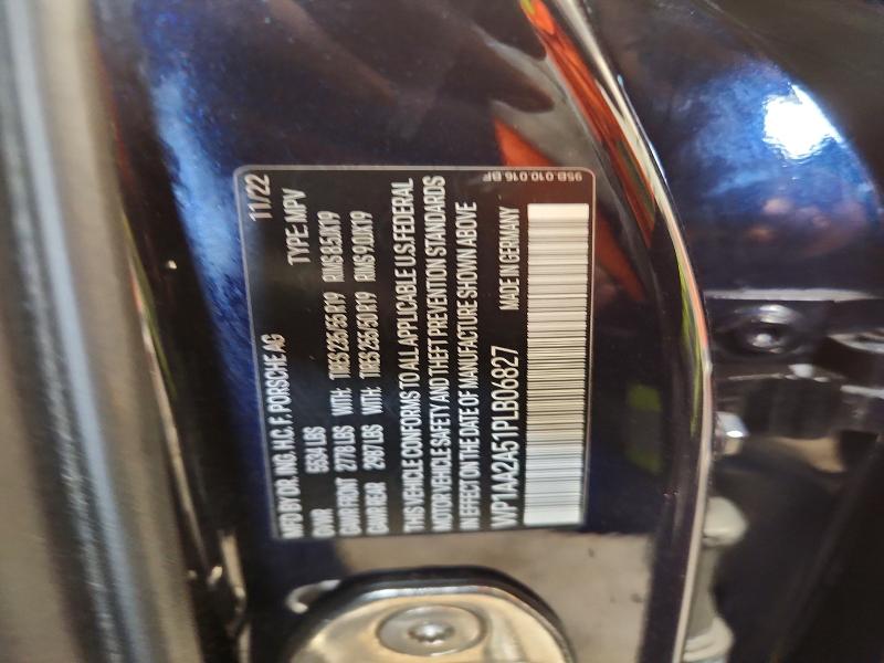Aukcja sprzedaży 2023 Porsche Macan, vin: WP1AA2A51PLB06827, numer aukcji: 67245256