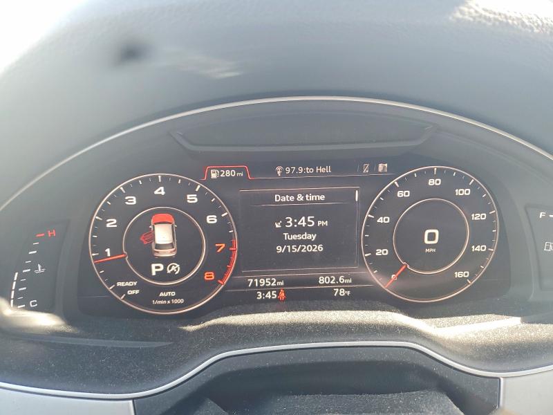 Aukcja sprzedaży 2018 Audi Q7, vin: WA1LHAF76JD042385, numer aukcji: 67607296
