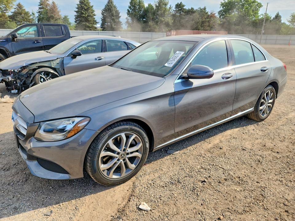 Auction sale of the 2017 Mercedes-benz C, vin: 55SWF4KB8HU227608, lot number: 67640676