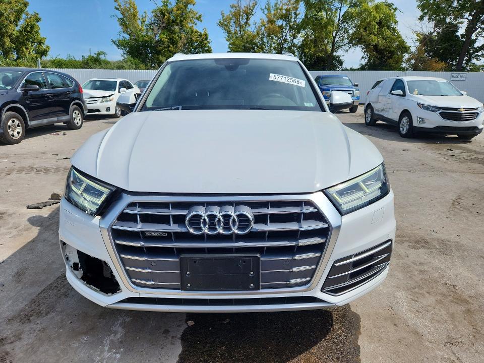 67712566 :رقم المزاد ، WA1BNAFY1J2029424 vin ، 2018 Audi Q5 مزاد بيع