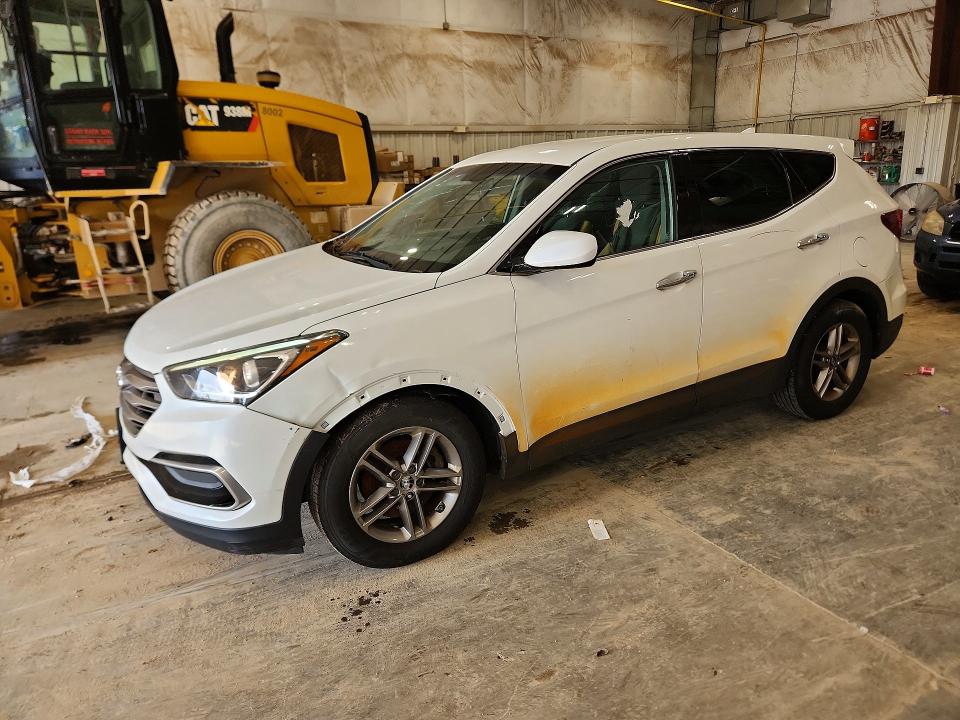 66310726 :رقم المزاد ، 5XYZTDLBXHG430496 vin ، 2017 Hyundai Santa Fe Sport مزاد بيع